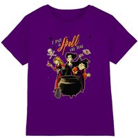 Disney Hocus Pocus Witches Spell Kids T-Shirt Purple | Size: 3-4 Years