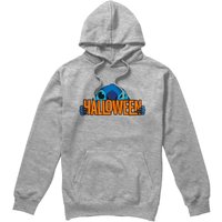 & Halloween Hide Hoodie Light Grey