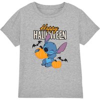 & Happy Halloween T Shirt Light Grey
