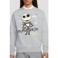 Pumpkin King Sweatshirt Light Grey