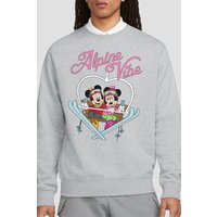 Alpine Vibes Sweatshirt Light Grey