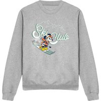 Minnie Mouse Ski Club Sweatshirt Light Grey | Size: Large