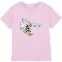 Minnie Mouse Ski Club Kids T-Shirt Pink | Size: 3-4 Years