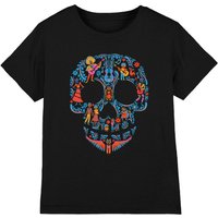 Coco Day Of The Dead Skull With Rivera Family Kids T-Shirt Black | Size: 3-4 Years