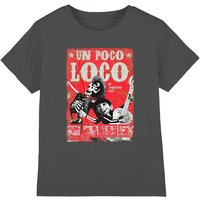 Coco Hector & Miguel Un Poco Loco Poster Kids T-Shirt Charcoal | Size: 5-6 Years