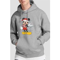 Christmas Lights Hoodie Light Grey