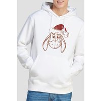 Eeyore Christmas Hat Hoodie