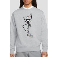 Jack Fairy Lights Sweatshirt Light Grey