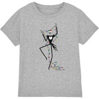 Jack Fairy Lights T Shirt Light Grey