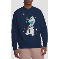 Olaf Candy Cane Christmas Sweatshirt