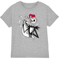 Jack Skellington T Shirt Light Grey