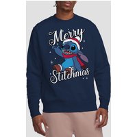 & Merry Stitchmas Santa Hat Sweatshirt