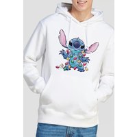 & Tangled Christmas Lights Sketch Hoodie