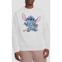 & Tangled Christmas Lights Sketch Sweatshirt