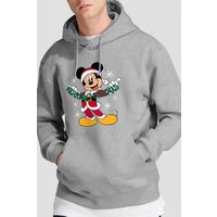 Merry Christmas Hoodie Light Grey