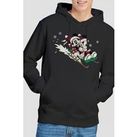 Sledding Christmas Hoodie
