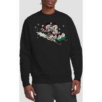 Sledding Christmas Sweatshirt