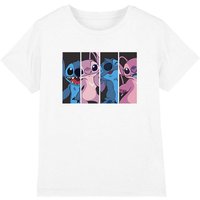 Lilo & Stitch Angel Stitch Boxes Kids T-Shirt White | Size: 12-13 Years