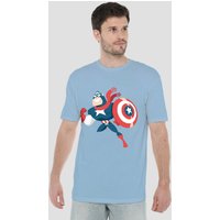 Holiday Outfit T Shirt Light Blue