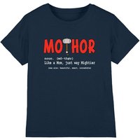Thor Mother'S Day Mo Kids T-Shirt Navy | Size: 3-4 Years