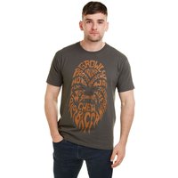 Chewbacca Text Cotton T Shirt