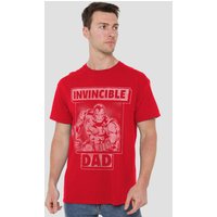 FatherS Day Invincible Dad T Shirt