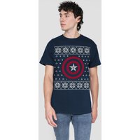 Christmas Jumper Shield T Shirt
