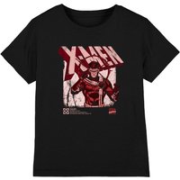 X-Men Cyclops Info Kids T-Shirt Black | Size: 12-13 Years