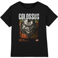 X-Men Colossus Info Kids T-Shirt Black | Size: 5-6 Years