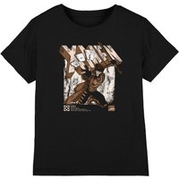 X-Men Gambit Info Kids T-Shirt Black | Size: 3-4 Years