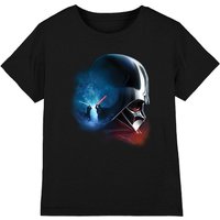 Star Wars Obiwan Kenobi Poster Vader Kids T-Shirt Black | Size: 7-8 Years