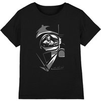Star Wars Obiwan Kenobi Kenobi Vader Eye Kids T-Shirt Black | Size: 3-4 Years