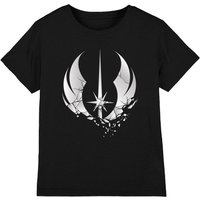 Star Wars Obiwan Kenobi Shattered Jedi Kids T-Shirt Black | Size: 5-6 Years
