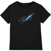 Star Wars Obiwan Kenobi Jedi Slash Kids T-Shirt Black | Size: 12-13 Years