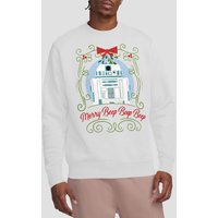 Christmas R2D2 Merry Beep Boop Beep Sweatshirt