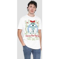 Christmas R2D2 Merry Beep Boop Beep T Shirt