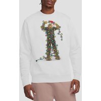 Christmas Chewbacca Tangled Lights Sweatshirt