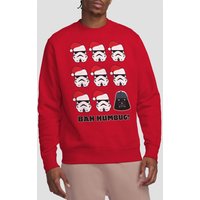 Stormtroopers & Darth Vader Bah Humbug Christmas Sweatshirt