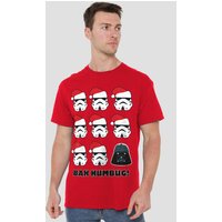 Stormtroopers & Darth Vader Bah Humbug Christmas T Shirt