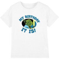 Star Wars My Birthday It Is Kids T-Shirt White | Size: 7-8 Years