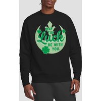 St Patricks Day Luck Rebel Sign Sweatshirt