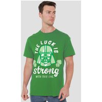 St PatrickS Day Vader Strong Luck T Shirt