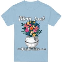 MotherS Day Mom Loved To Death T Shirt Light Blue