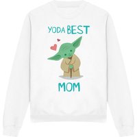 Mothers Day Yoda Best Mom Sweatshirt