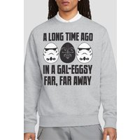 GalEggsy Far Far Away Sweatshirt Light Grey