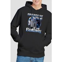 Fathers Day Greatest Dad Galaxy Hoodie