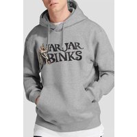 Jar Jar Binks Hoodie Light Grey