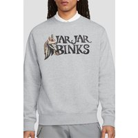 Jar Jar Binks Sweatshirt Light Grey