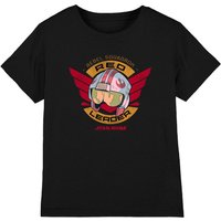 Star Wars Red Leader Kids T-Shirt Black | Size: 3-4 Years