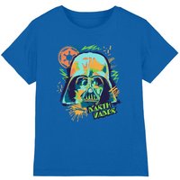 Star Wars 90S Vader Kids T-Shirt Royal | Size: 5-6 Years